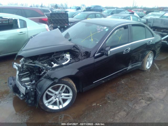 Photo 1 VIN: WDDGF8AB7EG203676 - MERCEDES-BENZ C-CLASS 