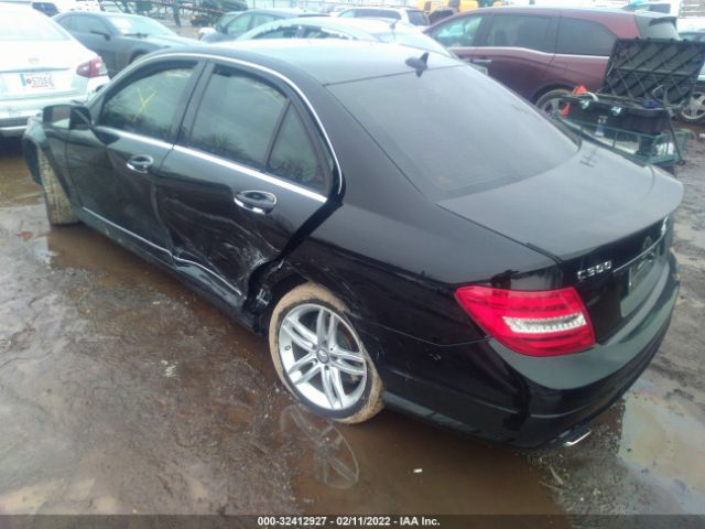 Photo 2 VIN: WDDGF8AB7EG203676 - MERCEDES-BENZ C-CLASS 