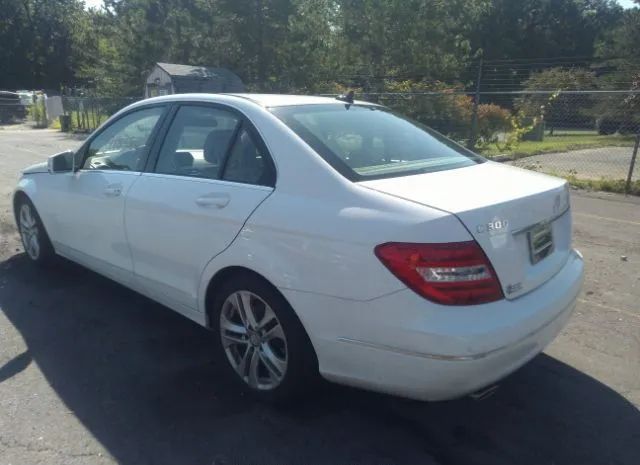 Photo 2 VIN: WDDGF8AB7ER318783 - MERCEDES-BENZ C-CLASS 