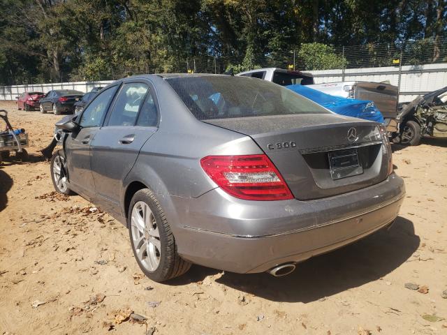 Photo 2 VIN: WDDGF8AB7ER319965 - MERCEDES-BENZ C 300 4MAT 