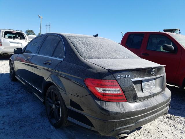 Photo 2 VIN: WDDGF8AB8DA687813 - MERCEDES-BENZ C 300 4MAT 