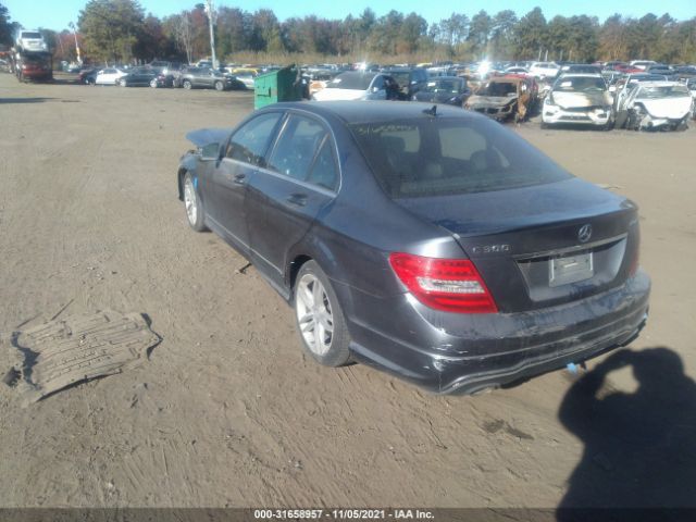 Photo 2 VIN: WDDGF8AB8DR296808 - MERCEDES-BENZ C-CLASS 