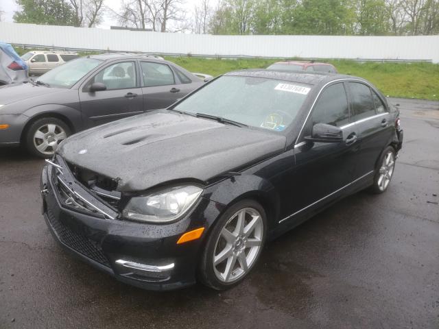 Photo 1 VIN: WDDGF8AB8EA942154 - MERCEDES-BENZ C 300 4MAT 