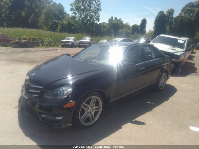 Photo 1 VIN: WDDGF8AB8EA948018 - MERCEDES-BENZ C-CLASS 