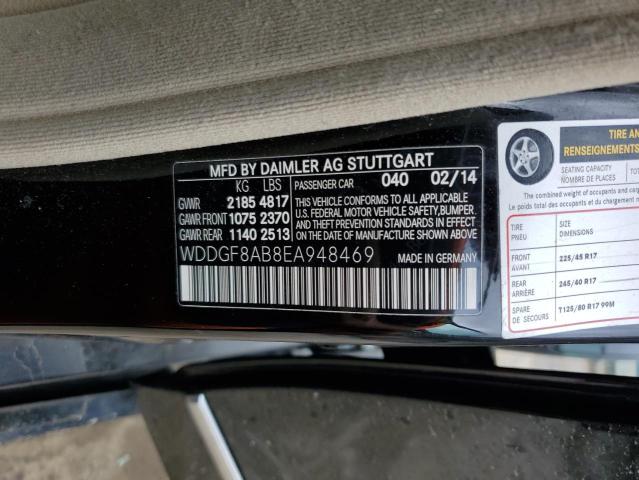 Photo 11 VIN: WDDGF8AB8EA948469 - MERCEDES-BENZ C 300 4MAT 