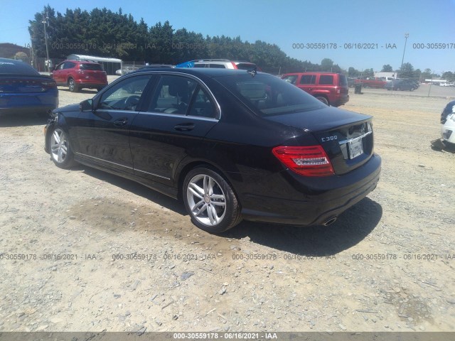 Photo 2 VIN: WDDGF8AB8EG164712 - MERCEDES-BENZ C-CLASS 