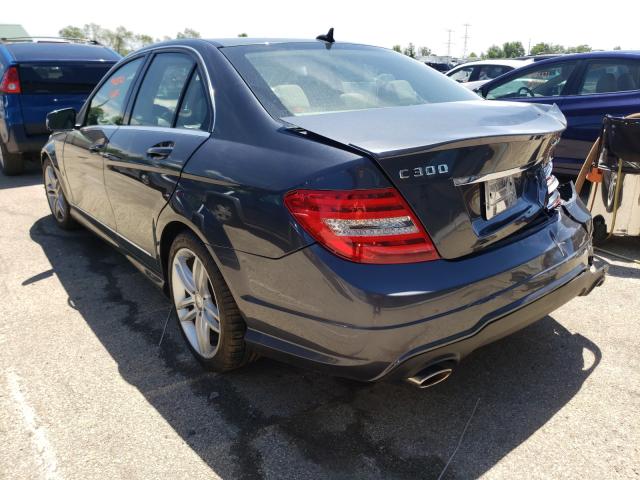 Photo 2 VIN: WDDGF8AB8EG166850 - MERCEDES-BENZ C 300 4MAT 