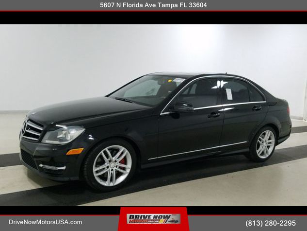 Photo 2 VIN: WDDGF8AB8ER313012 - MERCEDES-BENZ C-CLASS 