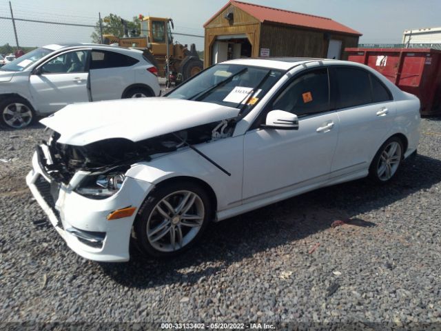 Photo 1 VIN: WDDGF8AB8ER320381 - MERCEDES-BENZ C-CLASS 