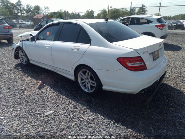 Photo 2 VIN: WDDGF8AB8ER320381 - MERCEDES-BENZ C-CLASS 