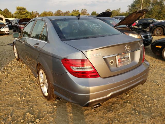 Photo 2 VIN: WDDGF8AB8ER321708 - MERCEDES-BENZ C 300 4MAT 