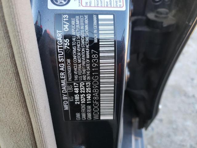 Photo 11 VIN: WDDGF8AB9DG119387 - MERCEDES-BENZ C 300 4MAT 