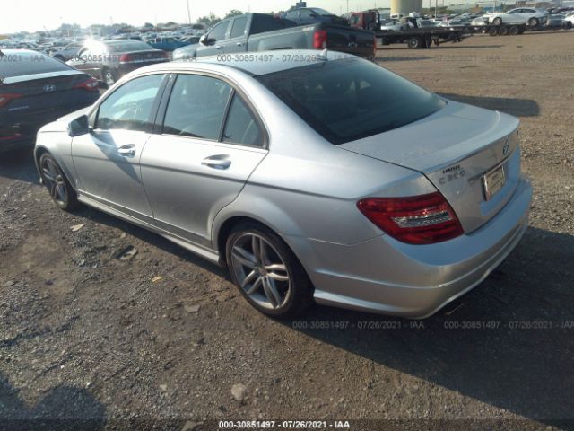 Photo 2 VIN: WDDGF8AB9DG124301 - MERCEDES-BENZ C-CLASS 