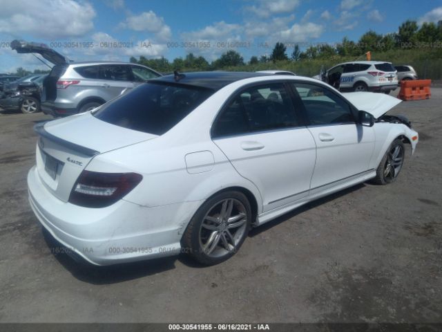 Photo 3 VIN: WDDGF8AB9DG125447 - MERCEDES-BENZ C-CLASS 