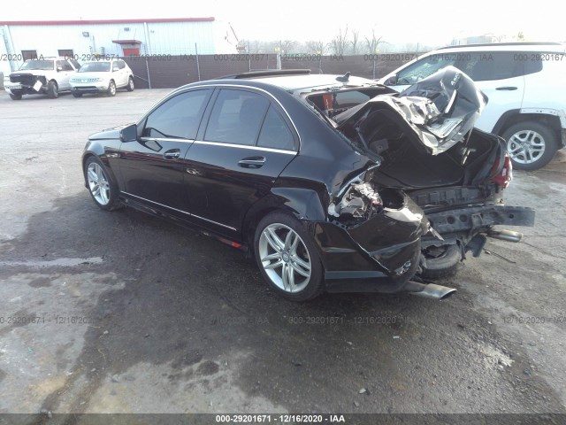 Photo 2 VIN: WDDGF8AB9DR243261 - MERCEDES-BENZ C-CLASS 