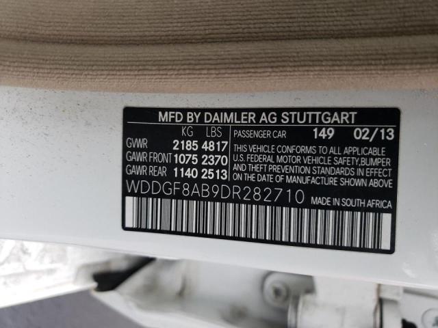 Photo 9 VIN: WDDGF8AB9DR282710 - MERCEDES-BENZ C 300 4MAT 