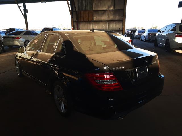 Photo 2 VIN: WDDGF8AB9DR285610 - MERCEDES-BENZ C 300 4MAT 