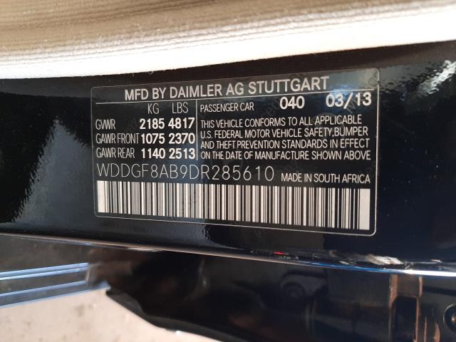 Photo 9 VIN: WDDGF8AB9DR285610 - MERCEDES-BENZ C 300 4MAT 