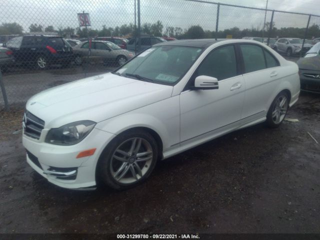 Photo 1 VIN: WDDGF8AB9EA930191 - MERCEDES-BENZ C-CLASS 