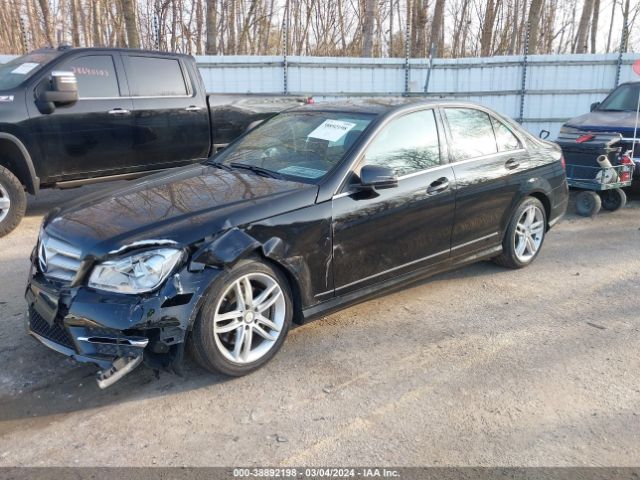 Photo 1 VIN: WDDGF8AB9EG219538 - MERCEDES-BENZ C-CLASS 