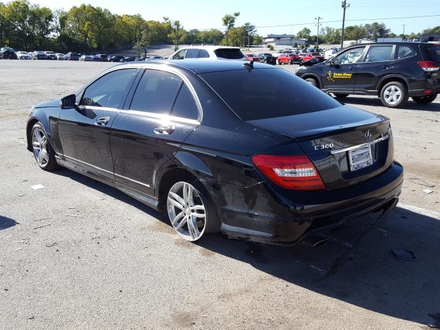 Photo 2 VIN: WDDGF8AB9EG230779 - MERCEDES-BENZ C 300 4MAT 