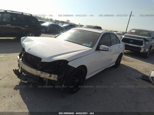 Photo 1 VIN: WDDGF8AB9ER316422 - MERCEDES-BENZ C-CLASS 