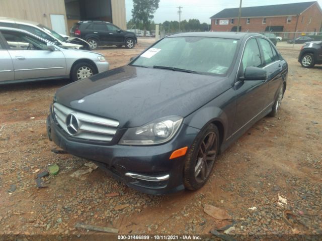 Photo 1 VIN: WDDGF8ABXDG078610 - MERCEDES-BENZ C-CLASS 