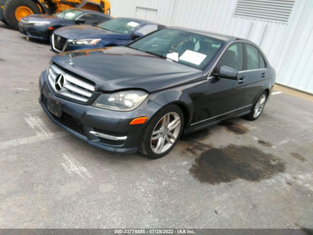 Photo 1 VIN: WDDGF8ABXDR242829 - MERCEDES-BENZ C-CLASS 