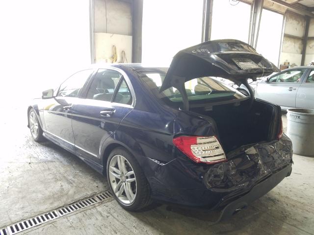 Photo 2 VIN: WDDGF8ABXDR248632 - MERCEDES-BENZ C 300 4MAT 