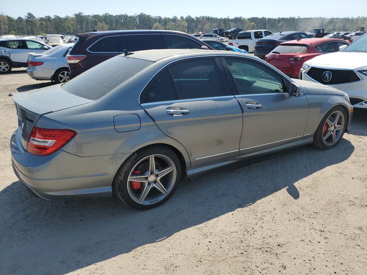 Photo 2 VIN: WDDGF8ABXDR258027 - MERCEDES-BENZ C-KLASSE 