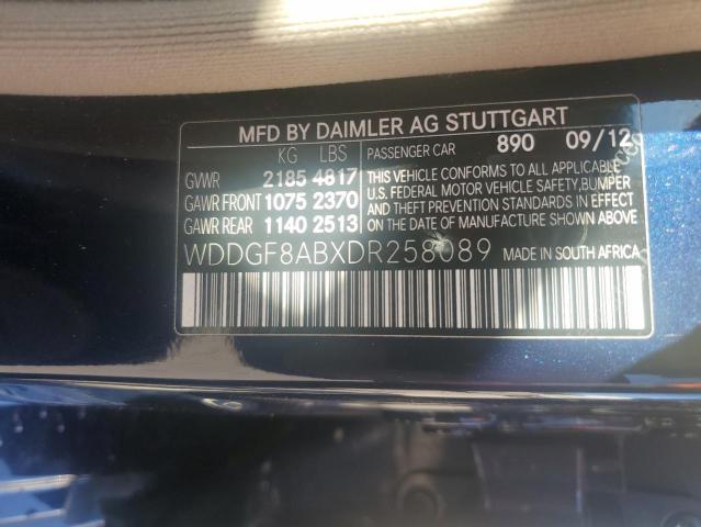 Photo 11 VIN: WDDGF8ABXDR258089 - MERCEDES-BENZ C 300 4MAT 