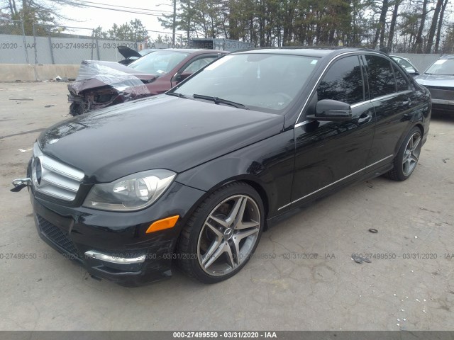 Photo 1 VIN: WDDGF8ABXDR259355 - MERCEDES-BENZ C-CLASS 