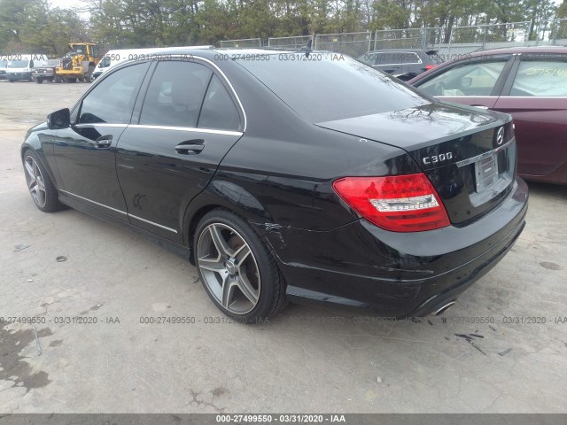 Photo 2 VIN: WDDGF8ABXDR259355 - MERCEDES-BENZ C-CLASS 