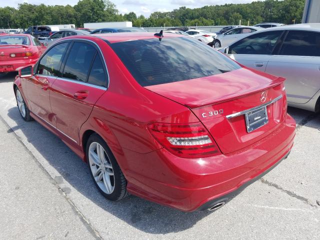 Photo 2 VIN: WDDGF8ABXDR263308 - MERCEDES-BENZ C 300 4MAT 