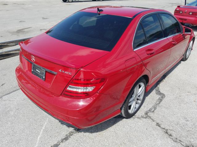 Photo 3 VIN: WDDGF8ABXDR263308 - MERCEDES-BENZ C 300 4MAT 