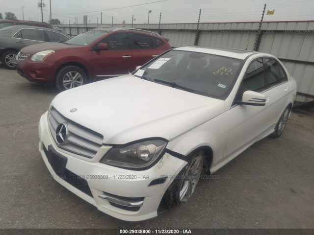 Photo 1 VIN: WDDGF8ABXDR266161 - MERCEDES-BENZ C-CLASS 