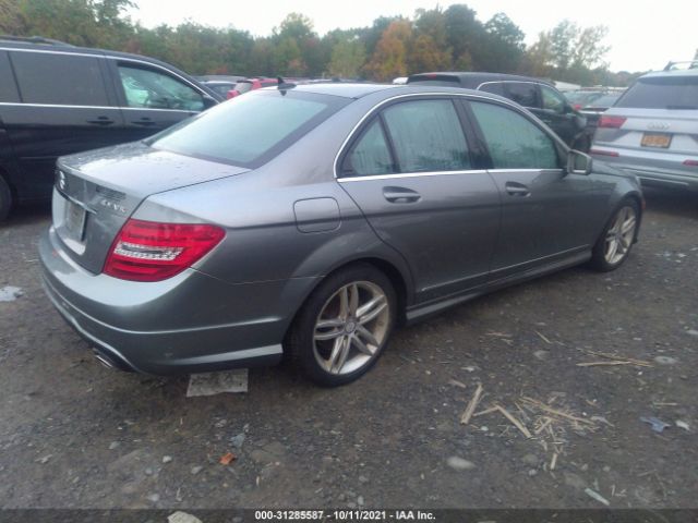 Photo 3 VIN: WDDGF8ABXDR274776 - MERCEDES-BENZ C-CLASS 