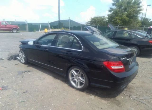 Photo 2 VIN: WDDGF8ABXDR276057 - MERCEDES-BENZ C-CLASS 