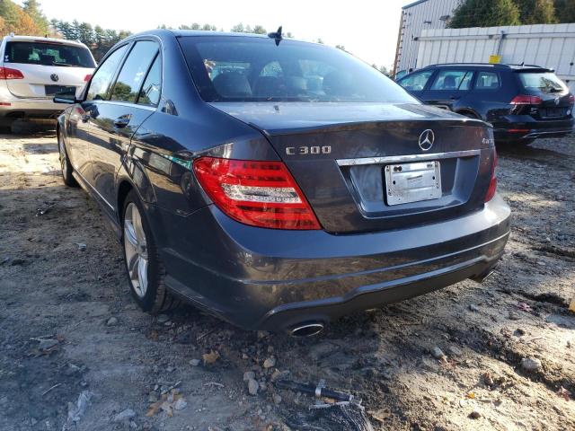 Photo 2 VIN: WDDGF8ABXDR281887 - MERCEDES-BENZ C 300 4MAT 