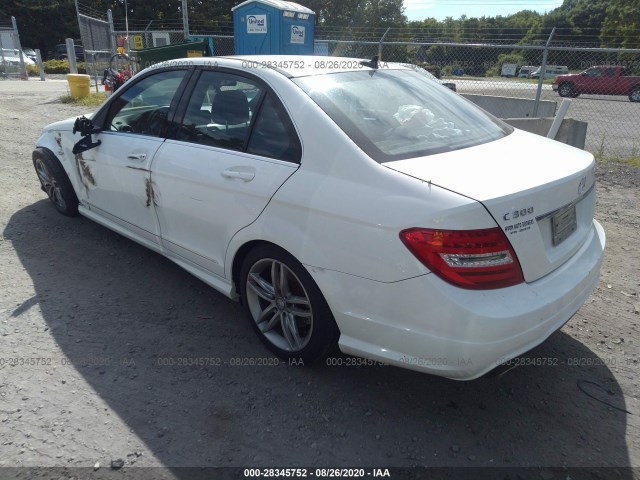 Photo 2 VIN: WDDGF8ABXEA891823 - MERCEDES-BENZ C-CLASS 