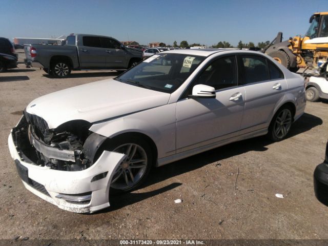 Photo 1 VIN: WDDGF8ABXEA893877 - MERCEDES-BENZ C-CLASS 