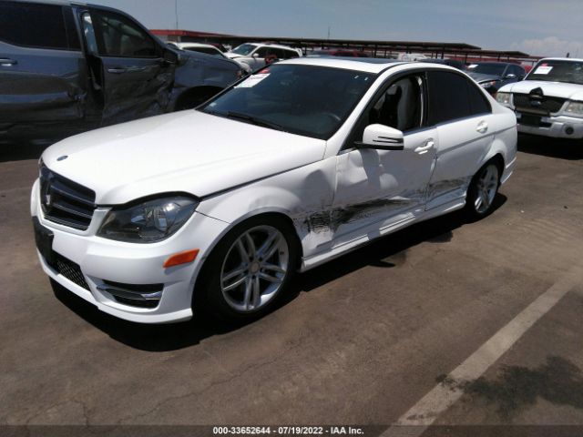 Photo 1 VIN: WDDGF8ABXEG255433 - MERCEDES-BENZ C-CLASS 