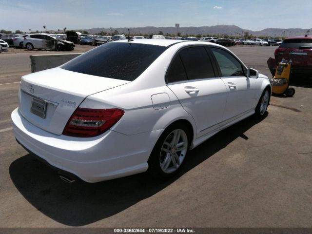 Photo 3 VIN: WDDGF8ABXEG255433 - MERCEDES-BENZ C-CLASS 