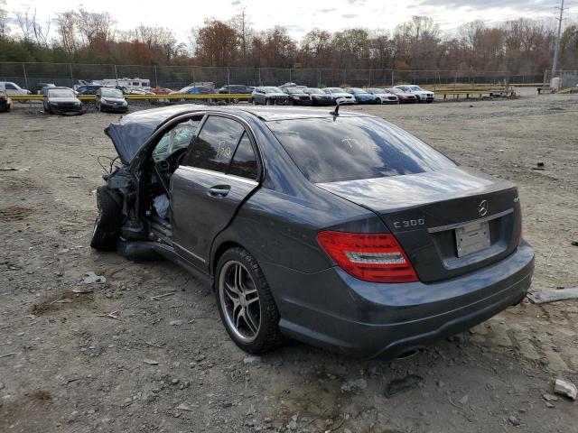 Photo 2 VIN: WDDGF8ABXER308491 - MERCEDES-BENZ C 300 4MAT 