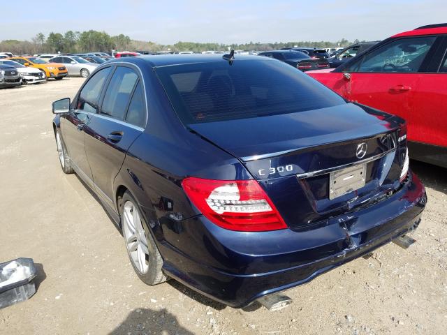 Photo 2 VIN: WDDGF8ABXER315134 - MERCEDES-BENZ C 300 4MAT 