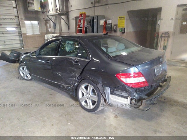 Photo 2 VIN: WDDGF8BB0AF403555 - MERCEDES-BENZ C-CLASS 