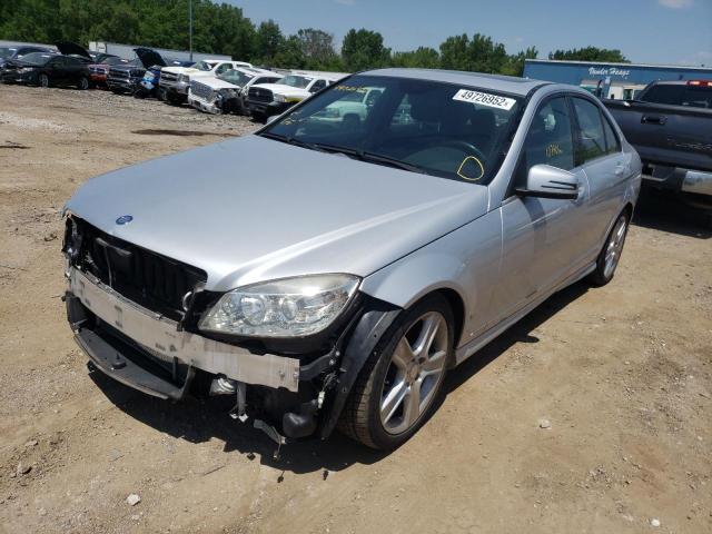 Photo 1 VIN: WDDGF8BB0AR122595 - MERCEDES-BENZ C 300 4MAT 