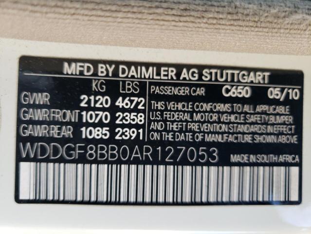 Photo 11 VIN: WDDGF8BB0AR127053 - MERCEDES-BENZ C 300 4MAT 