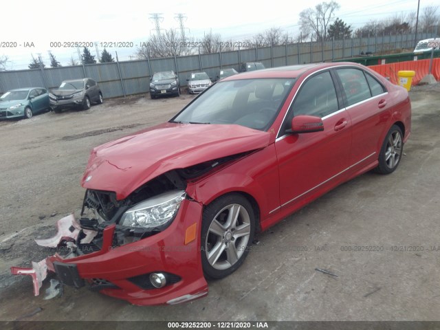 Photo 1 VIN: WDDGF8BB0AR130549 - MERCEDES-BENZ C-CLASS 