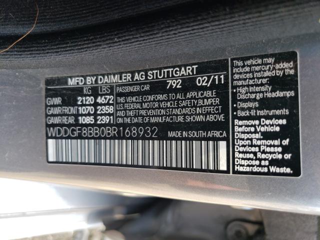 Photo 9 VIN: WDDGF8BB0BR168932 - MERCEDES-BENZ C 300 4MAT 